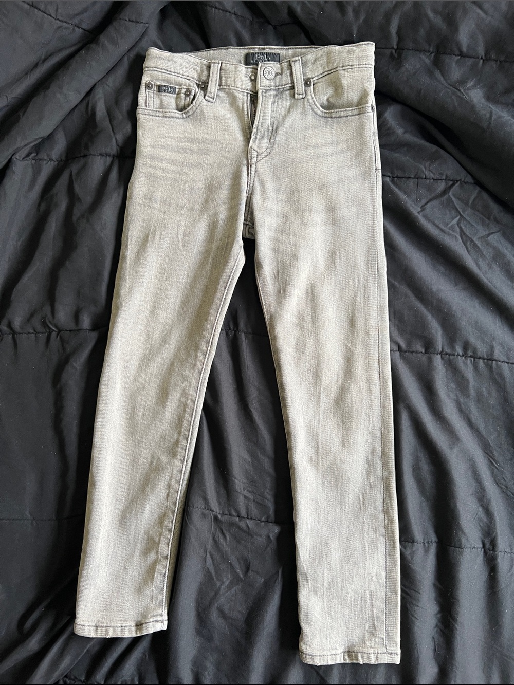 Polo by Ralph Lauren Kids Gray Slim Denim Jeans